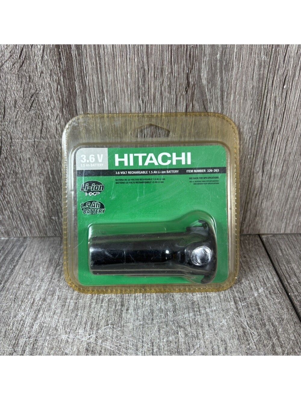 Hitachi EBM315 Genuine OEM 3.6V Li-ion 1.5 Ah Battery - 326263